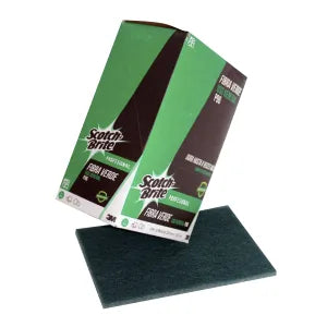 FIBRA P-96 SCOTCH BRITE VERDE SIN ESPONJA CAJA C/12 PZAS