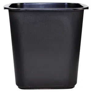 CESTO PAPELERO NEGRO 23LTS